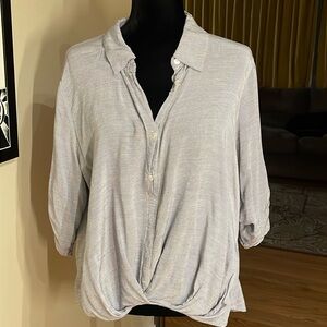 Just Living relaxed slouchy blouse (Lg)